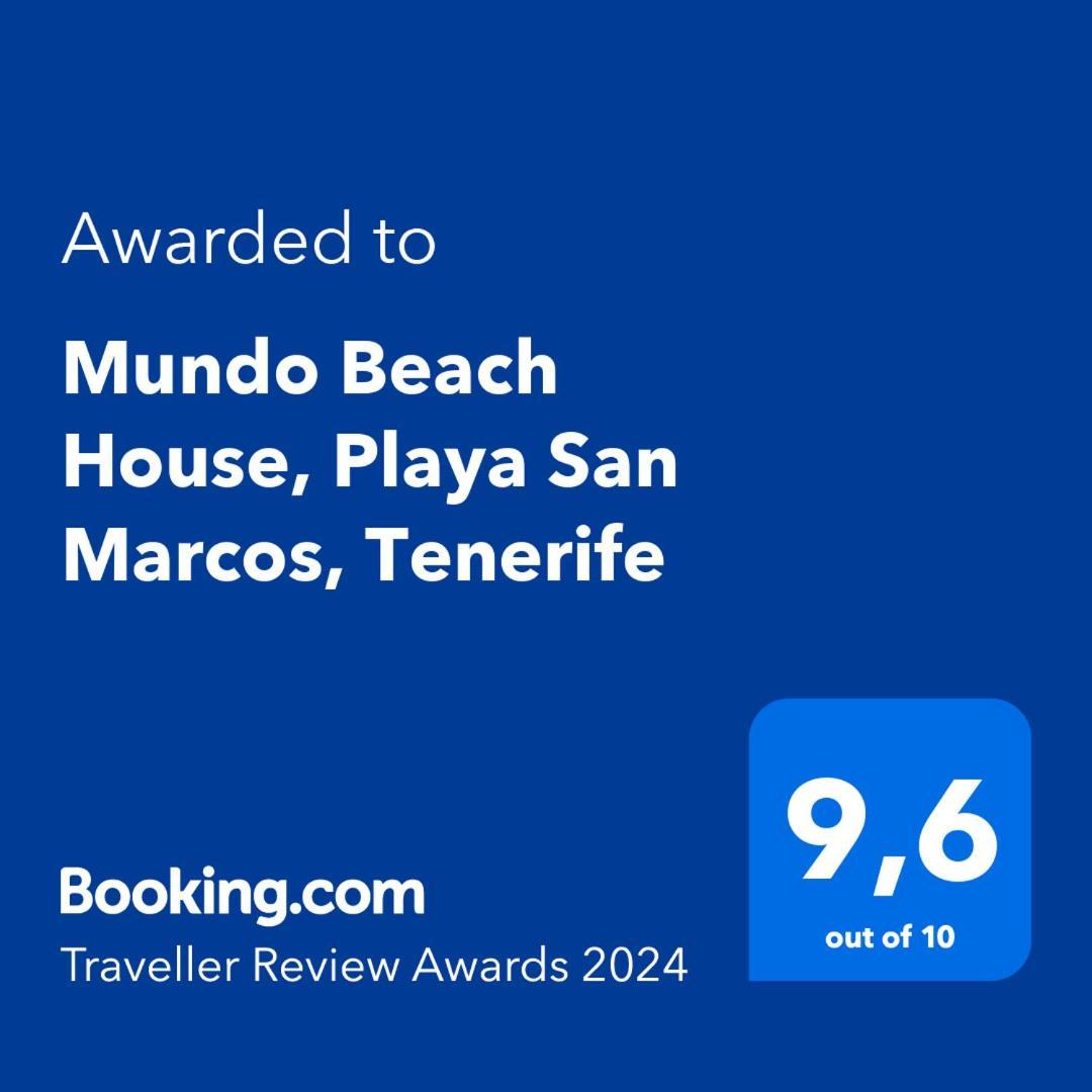 Mundo Beach House, Playa San Marcos, Tenerife อิคอดเดลอสวินอส ภายนอก รูปภาพ