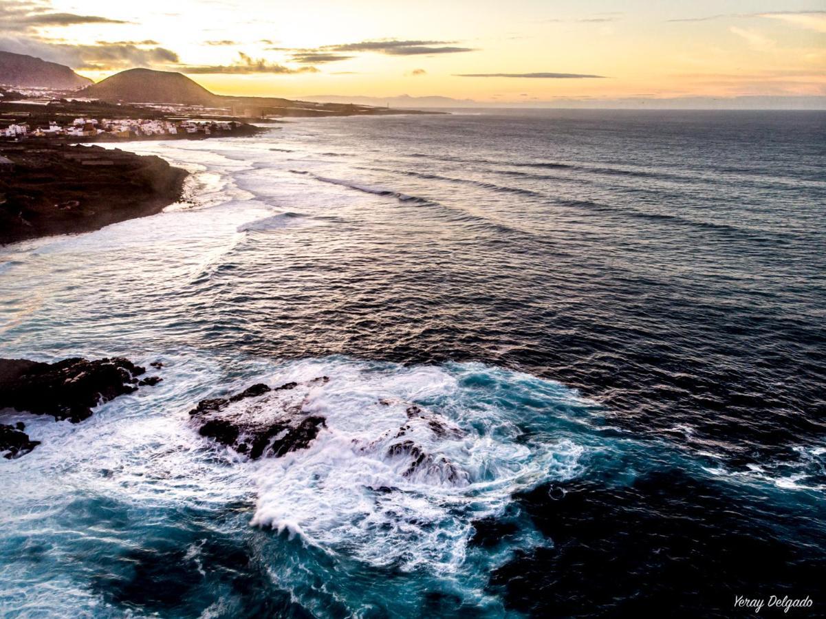 Mundo Beach House, Playa San Marcos, Tenerife อิคอดเดลอสวินอส ภายนอก รูปภาพ