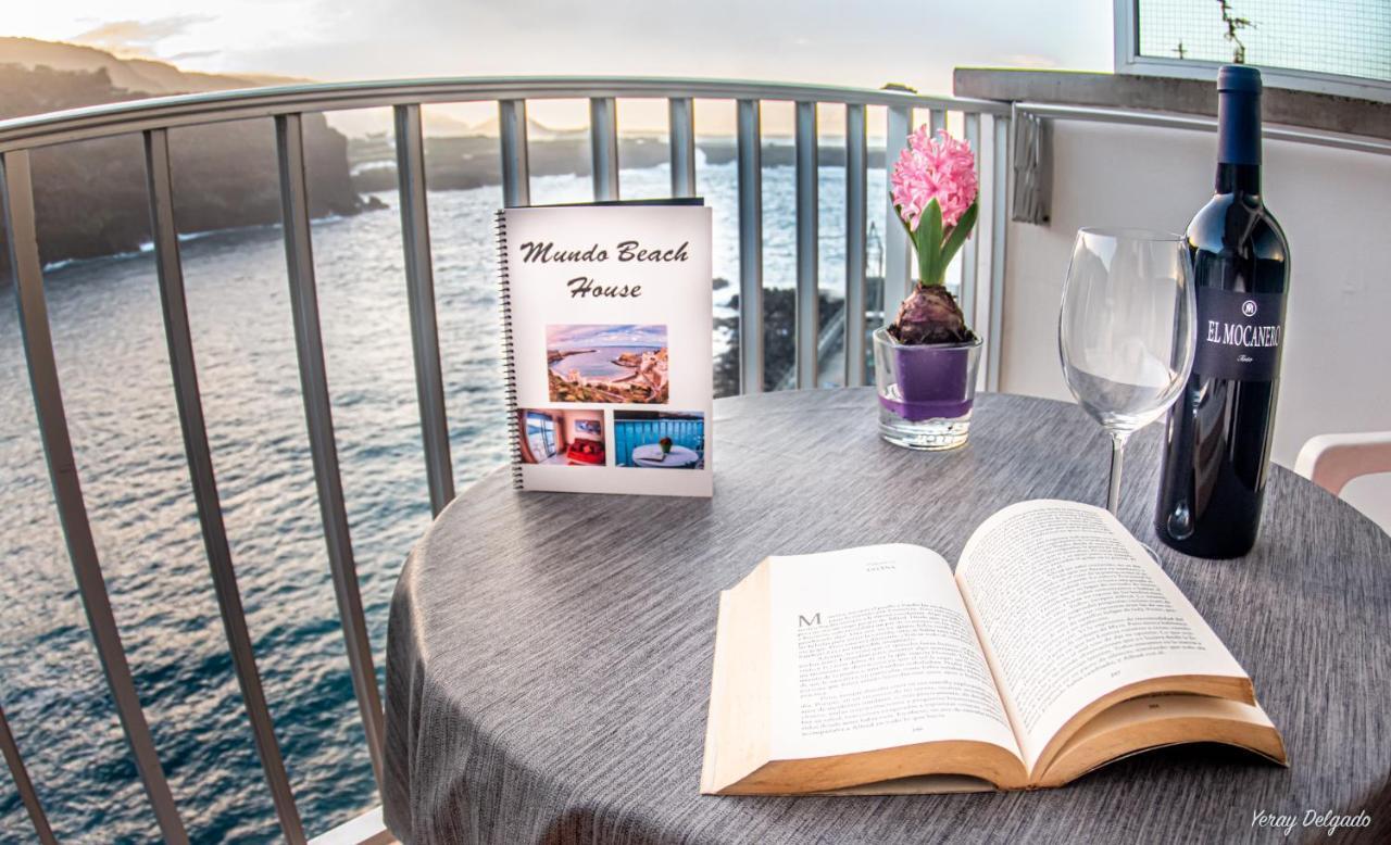 Mundo Beach House, Playa San Marcos, Tenerife อิคอดเดลอสวินอส ภายนอก รูปภาพ
